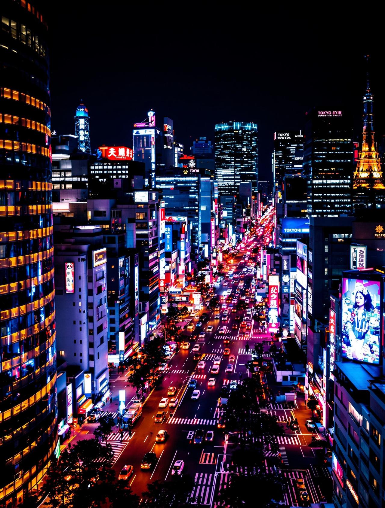 b影视-城市之光：东京夜景延时摄影